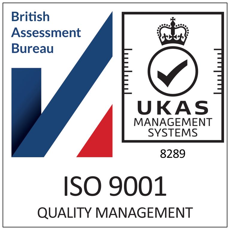 ISO 9001 approved from the BAB